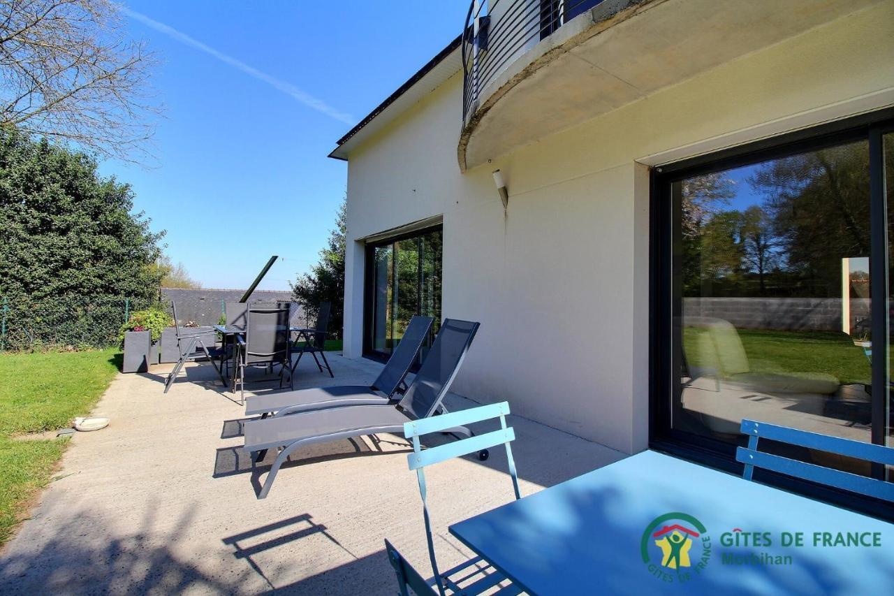 Villa Le Nid Breton Bignan Luaran gambar